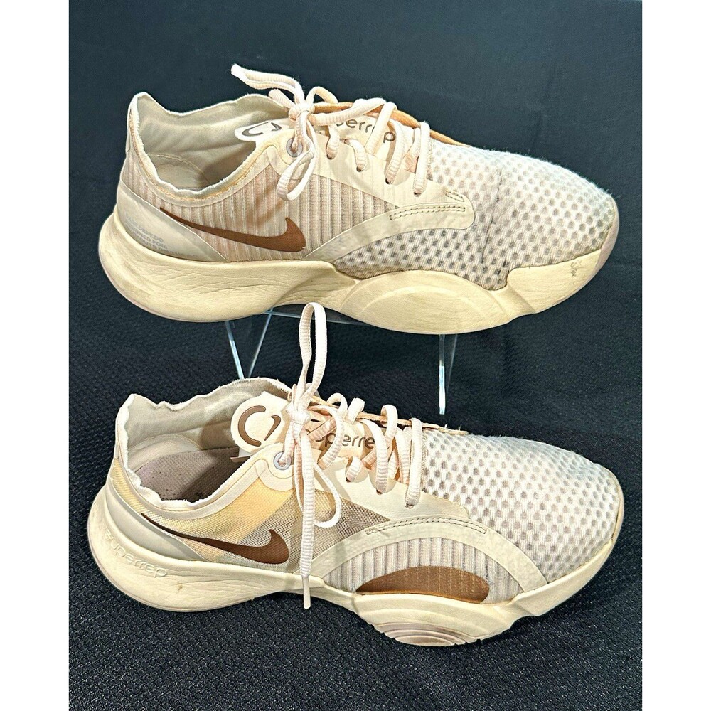 Nike SuperRep Go Women’s Size 8 Guava Ice Pink Bronze Training Sneakers